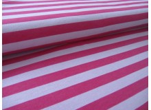 Jersey Ringel 1,5cm rosa pink